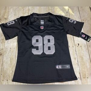 New Woman’s Las Vegas Raider jersey Crosby 98 black